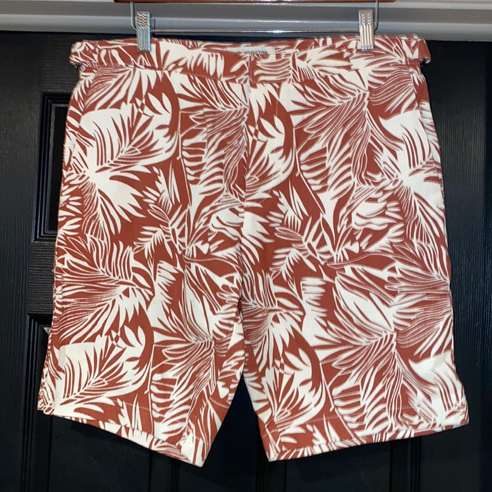 NWT REISS - Nineteen | Seventy-one Montego Palm Print Short Size 32